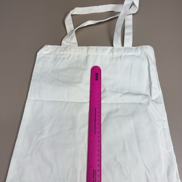 Labubu White and Pink Tote Bag - Picture 2 of 2